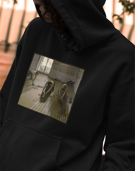 Bluza z naszywką Cykliniarze Gustave Caillebotte