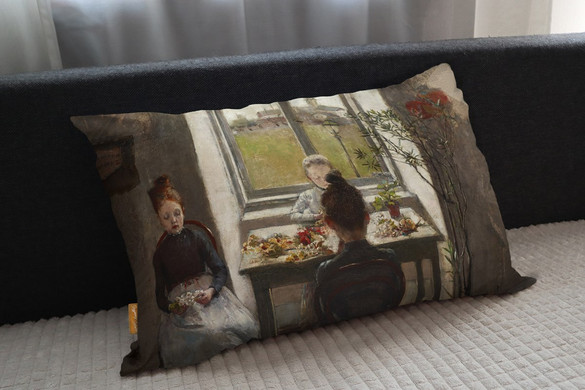 Poduszka Kwiaciarki Olga Boznańska