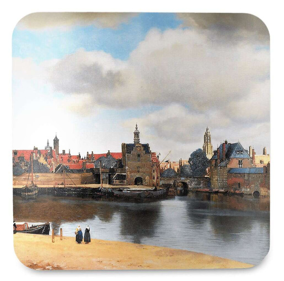 Podkładka pod kubek Widok Delft Jan Vermeer