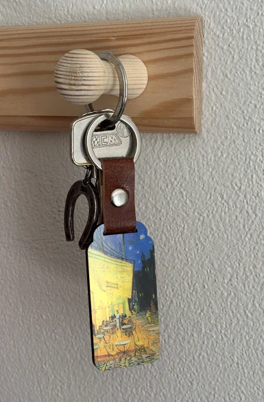 Brelok Taras kawiarni w nocy Vincent Van Gogh