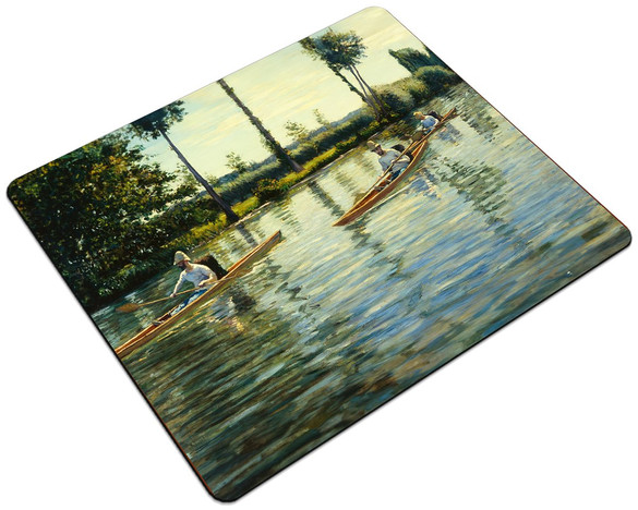 Podkładka Rejs łodzią na rzece Yerres Gustave Caillebotte 24x19cm