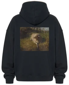Bluza oversize Odpoczywająca owca Rosa Bonheur