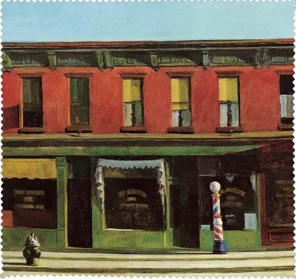 Ściereczka do okularów Wczesny niedzielny poranek Edward Hopper