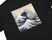 Koszulka z naszywką Wielka fala w Kanagawie Katsushika Hokusai
