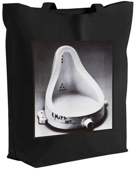 Torba z naszywką Fontanna Marcel Duchamp