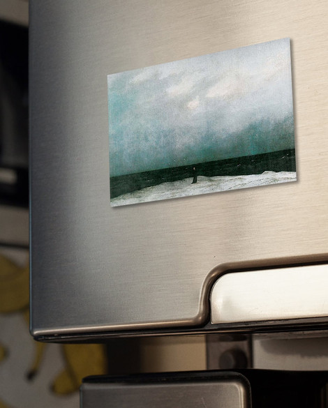 Magnes Mnich na brzegu morza Caspar David Friedrich