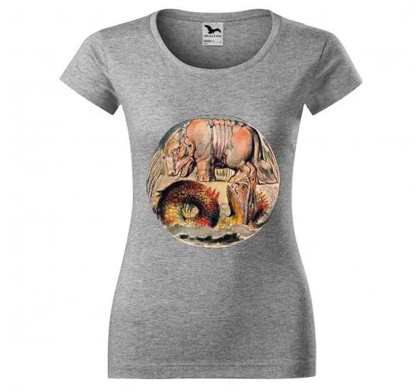 Bluzka damska Behemoth i lewiatan William Blake