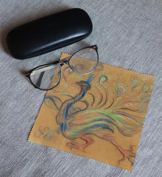 Ściereczka do okularów Paw Stanisław Wyspiański