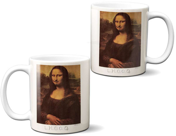 Kubek L.H.O.O.Q.  Marcel Duchamp