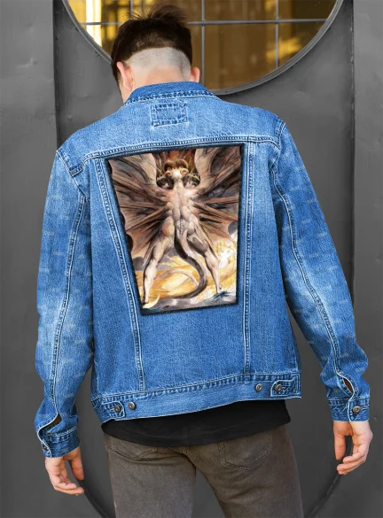 Ekran Wielki czerwony smok i niewiasta obleczona w słońce William Blake