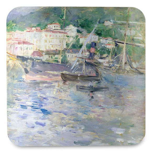 Podkładka pod kubek Port w Nicei Berthe Morisot