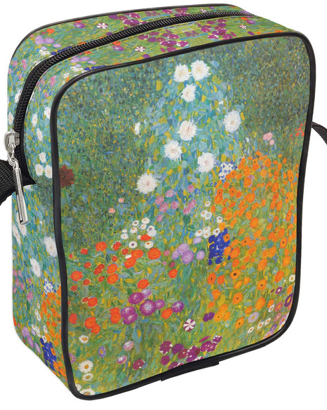 Torba Listonoszka Flower garden Gustav Klimt 