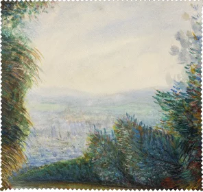 Ściereczka do okularów Dolina Auvers nad rzeką Oise Pierre-Auguste Renoir