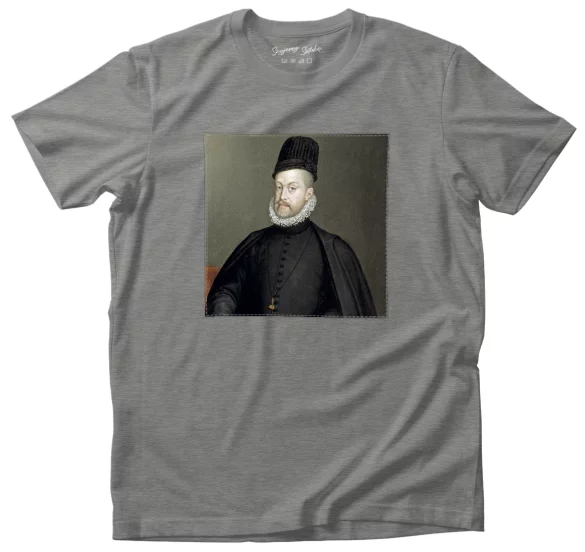 Koszulka z naszywką Portret Filipa II Sofonisba Anguissola