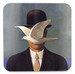 Podkładka pod kubek Mężczyzna w meloniku René Magritte