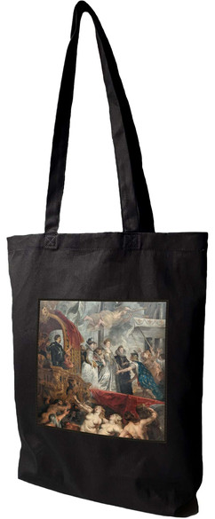 Torba z naszywką Przybycie Marii Medycejskiej do Marsylii Peter Paul Rubens