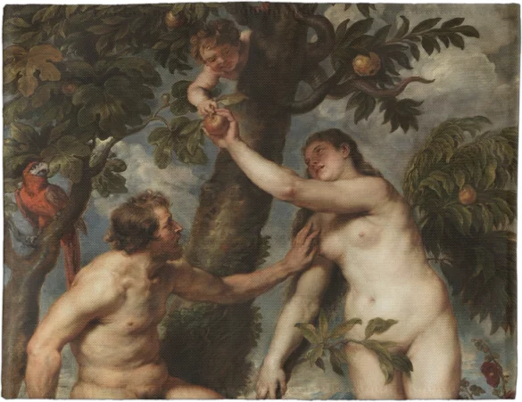 Podkładka na stół Adam i Ewa Peter Paul Rubens
