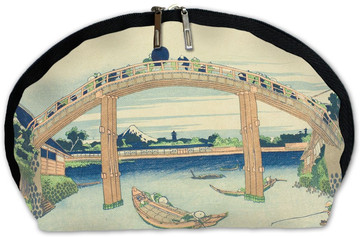 Kosmetyczka Pod mostem Mannen w Fukagawa Katsushika Hokusai