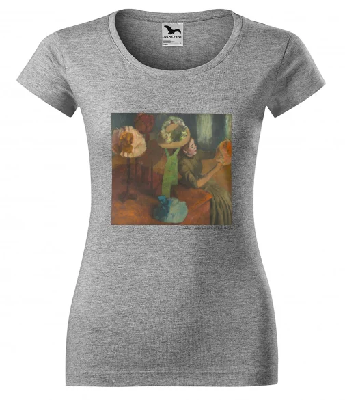 Bluzka damska Sklep z kapeluszami Edgar Degas