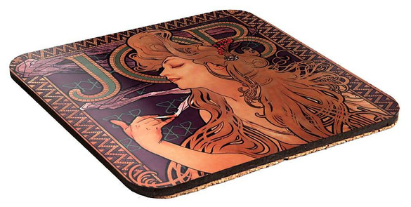 Podkładka pod kubek Job Alfons Mucha