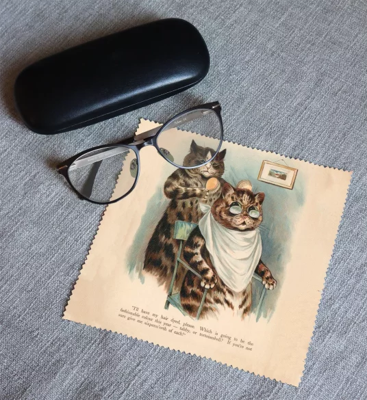 Ściereczka do okularów Koty Louisa Waina Louis Wain