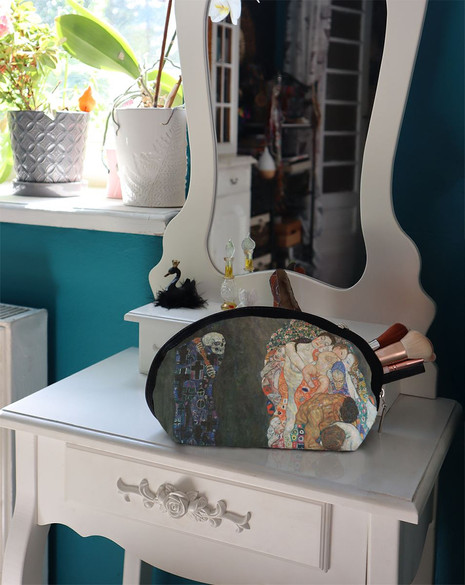 Kosmetyczka Śmierć i życie Gustav Klimt