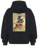 Bluza oversize Samuraj Kiyokazu z naginatą Utagawa Kuniyoshi