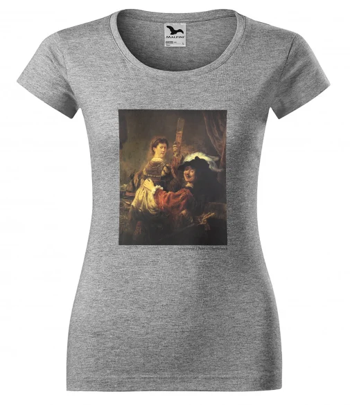 Bluzka damska Autoportret z Saskią Rembrandt