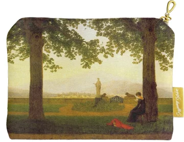 Kosmetyczka mini Taras ogrodowy Caspar David Friedrich