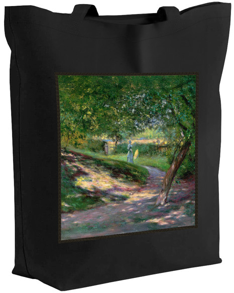 Torba z naszywką W ogrodzie Władysław Podkowiński