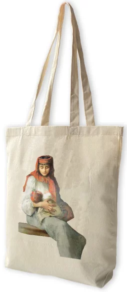 Torba bawełniana Wieśniaczka z dzieckiem Anna Bilińska-Bohdanowiczowa