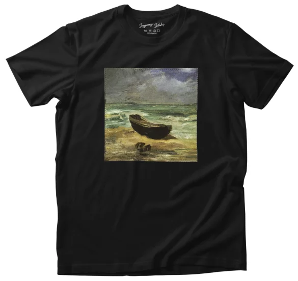 Koszulka z naszywką Marée montante Édouard Manet