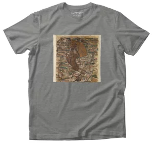 Koszulka z naszywką Levitation (The Blind II) Egon Schiele