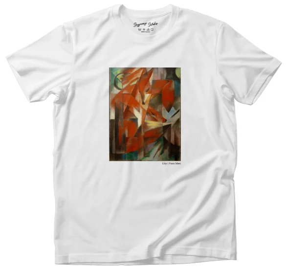 Koszulka z nadrukiem Lisy Franz Marc