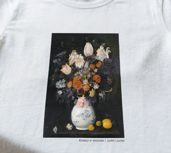 Bluzka damska Kwiaty w wazonie Judith Leyster