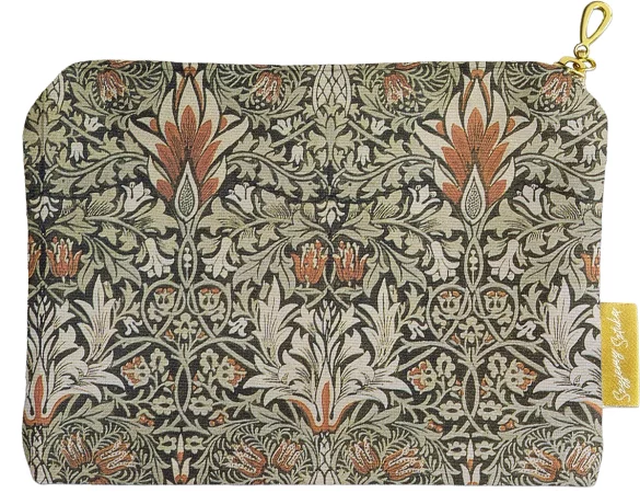 Kosmetyczka mini Główka węża William Morris