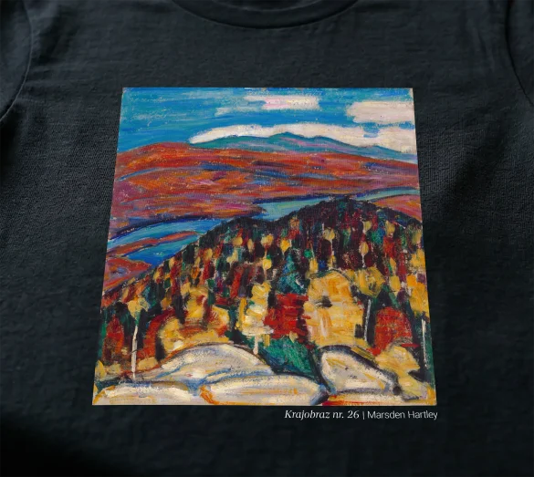 Koszulka z nadrukiem Krajobraz nr. 26 Marsden Hartley
