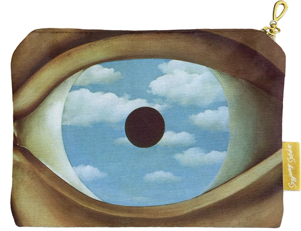 Kosmetyczka mini Fałszywe lustro René Magritte