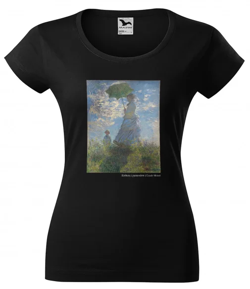 Bluzka damska Kobieta z parasolem Claude Monet