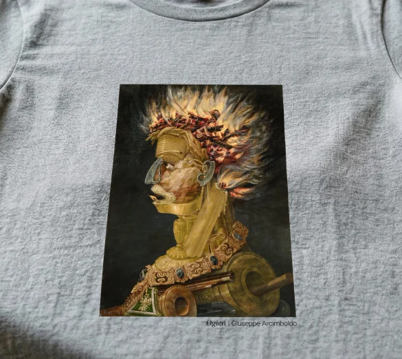 Bluzka damska Ogień Giuseppe Arcimboldo