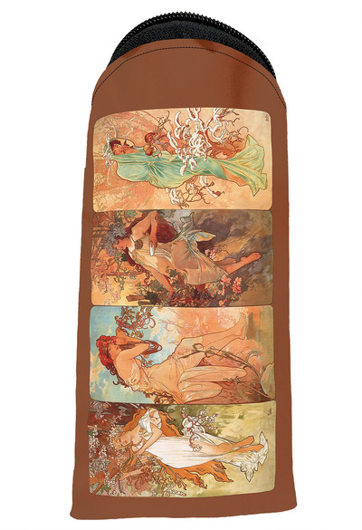 Piórnik trójkątny 4 pory roku Alfons Mucha