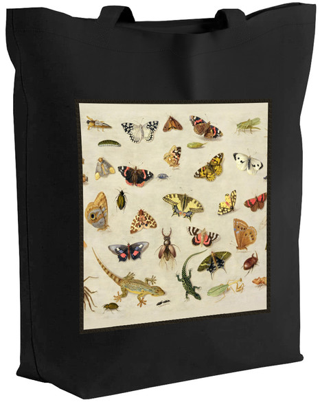 Torba z naszywką Studium owadów Jan van Kessel (starszy) 