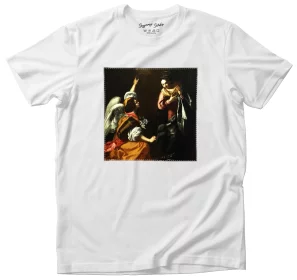 Koszulka z naszywką Zwiastowanie Artemisia Gentileschi