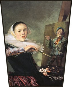Ekran Autoportret Judith Leyster