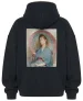 Bluza oversize Kobieta z japońskim parasolem Anna Bilińska-Bohdanowiczowa