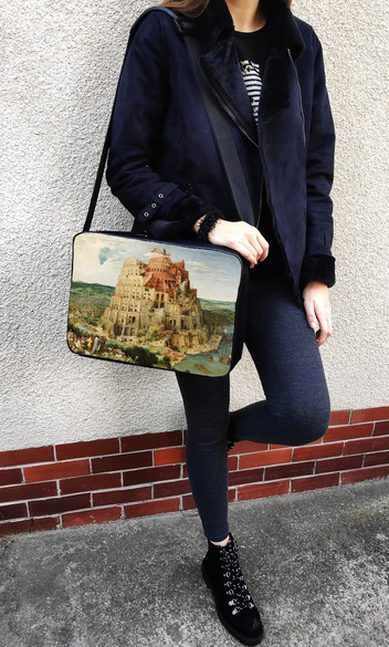 Torba na ramię Wieża Babel Pieter Bruegel starszy