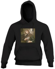 Bluza z naszywką Młody mężczyzna w złotej zbroi Rembrandt