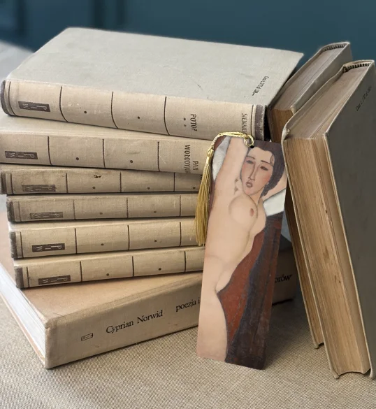 Zakładka do książki Leżący akt Amedeo Modigliani