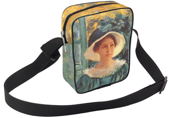 Torba listonoszka Młoda kobieta w ogrodzie Mary Cassatt