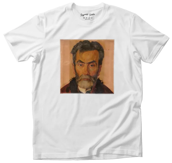 Koszulka z naszywką Portret ojca Witkacy